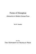 Cover of: Forms of disruption by Neil H. Donahue