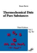 Cover of: Thermochemical data of pure substances by Ihsan Barin, Ihsan Barin