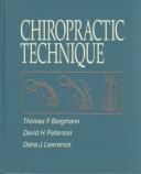 Cover of: Chiropractic technique: principles and procedures