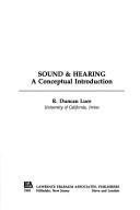 Cover of: Sound & hearing | R. Duncan Luce