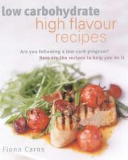 Cover of: Low Carbohydrate High Flavour Recipes