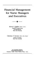 Cover of: Financial management for nurse managers and executives by Steven A. Finkler