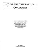 Cover of: Current therapy in oncology