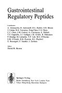 Cover of: Gastrointestinal regulatory peptides by contributors, A. Alemayehu ... [et al.] ; editor, David R. Brown.