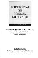 Cover of: Interpreting the medical literature