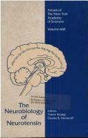 Cover of: The Neurobiology of neurotensin by edited by Patrick Kitabgi and Charles B. Nemeroff.