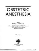 Cover of: Obstetric anesthesia