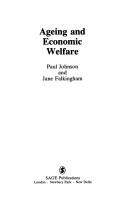 Cover of: Ageing and economic welfare by Paul Johnson