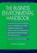 Cover of: The business environmental handbook