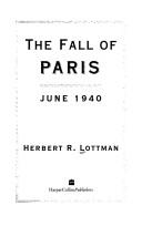 Cover of: The fall of Paris: June 1940