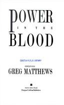 Cover of: Power in the blood