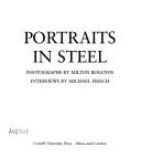 Cover of: Portraits in steel | Milton Rogovin