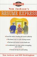 Cover of: Tom Jackson's resume express