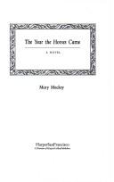 Cover of: The year the horses came: a novel