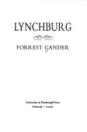 Cover of: Lynchburg by Forrest Gander