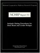 Cover of: Inelastic rating procedures for steel beam and girder bridges