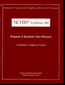 Cover of: Disposal of roadside litter mixtures