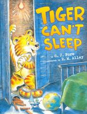 Cover of: Tiger can't sleep by S. J. Fore