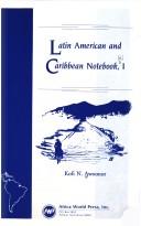 Cover of: Latin American and Caribbean notebook