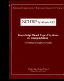 Cover of: Knowledge based expert systems in transportation