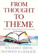 Cover of: From thought to theme