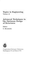 Cover of: Advanced techniques in the optimum design of structures