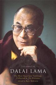 Cover of: The Essential Dalai Lama | Bstan-