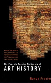 Cover of: The Penguin concise dictionary of art history by Nancy Frazier