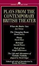 Cover of: Plays from the contemporary British theater