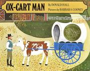 Ox-cart man by Donald Hall, Barbara Conney