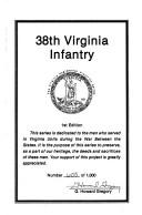 Cover of: 38th Virginia Infantry by G. Howard Gregory