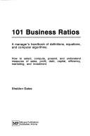 Cover of: 101 business ratios