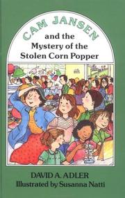 Cover of: Cam Jansen and the mystery of the stolen corn popper by David A. Adler