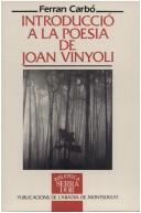 Cover of: Introducció a la poesia de Joan Vinyoli