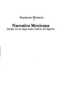 Narrativa mexicana by Seymour Menton