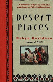 Desert places by Robyn Davidson