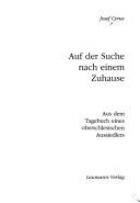 Cover of: Auf der Suche nach einem Zuhause by Josef Cyrus, Josef Cyrus