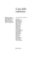 Cover of: L' Età dello stalinismo: relazioni al convegno internazionale organizzato dalla Fondazione Istituto Gramsci di Roma e dall'Istituto di filosofia dell'Università di Urbino : Urbino, 26-29 maggio 1989