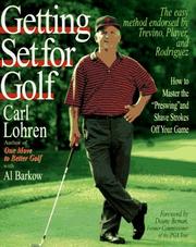 Cover of: Getting set for golf