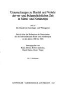 Cover of: Der Handel der Karolinger- und Wikingerzeit: Bericht über die Kolloquien der Kommission für die Altertumskunde Mittel- und Nordeuropas in den Jahren 1980 bis 1983
