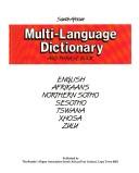 South African multi-language dictionary and phrase book