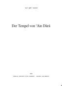 Cover of: Der Tempel von ʻAin Dārā