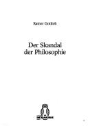 Cover of: Der Skandal der Philosophie