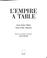 Cover of: L' empire à table