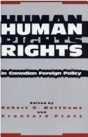 Cover of: Human rights in Canadian foreign policy