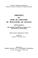 Cover of: Chronique, ou, Livre de fondation du Monastère de Mouzon =
