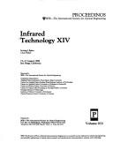 Cover of: Infrared technology XIV: 15-17 August 1988, San Diego, California