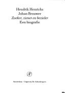 Cover of: Johan Brouwer: zoeker, ziener en bezieler : een biografie