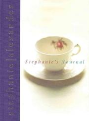 Cover of: Stephanie's Journal by Stephanie Alexander