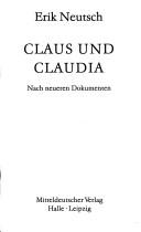 Cover of: Claus und Claudia: nach neueren Dokumenten